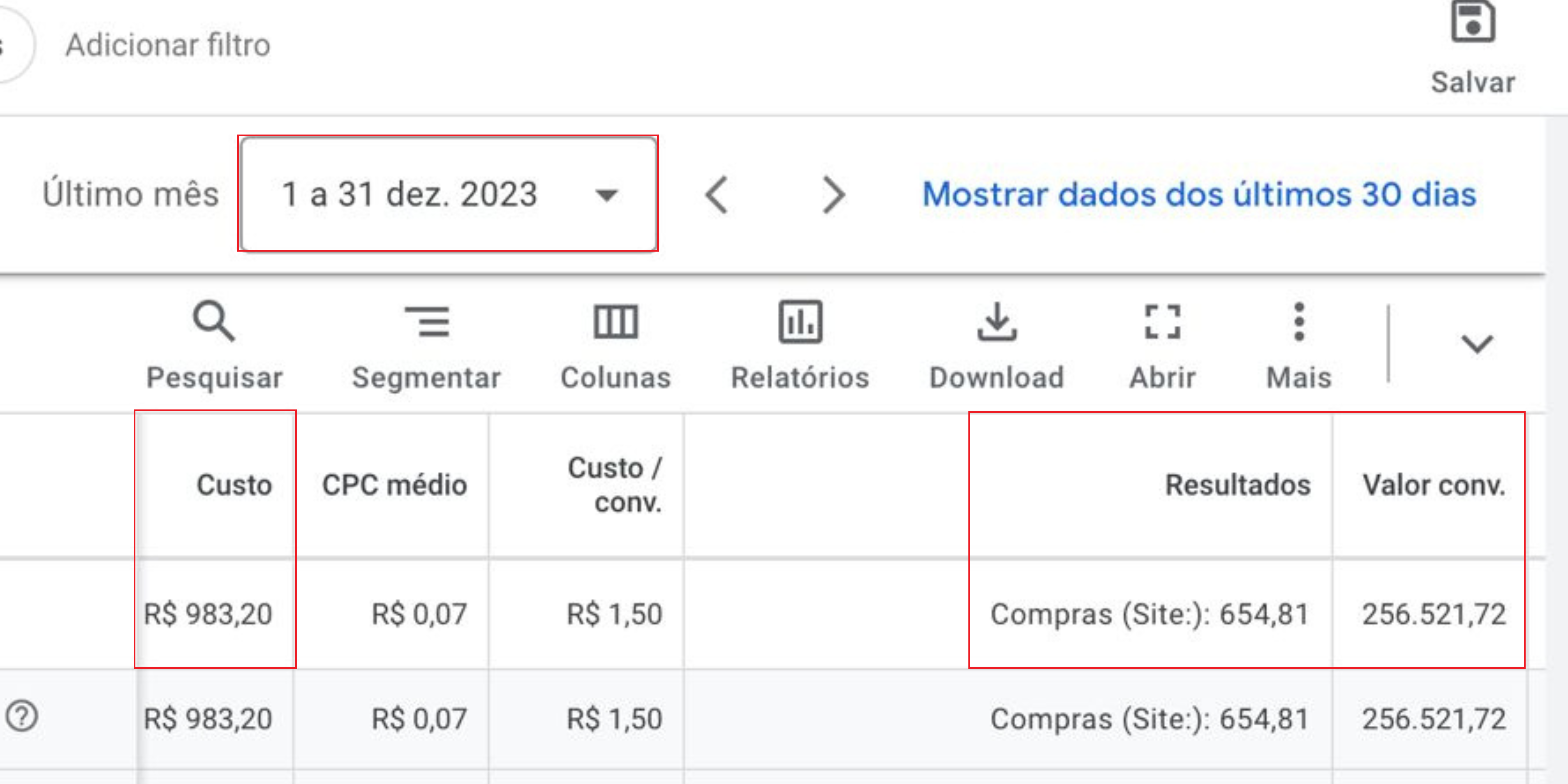 Em apenas um mês. Um dos nossos e-commerces faturou mais de R$250 mil reais investindo apenas R$983,20